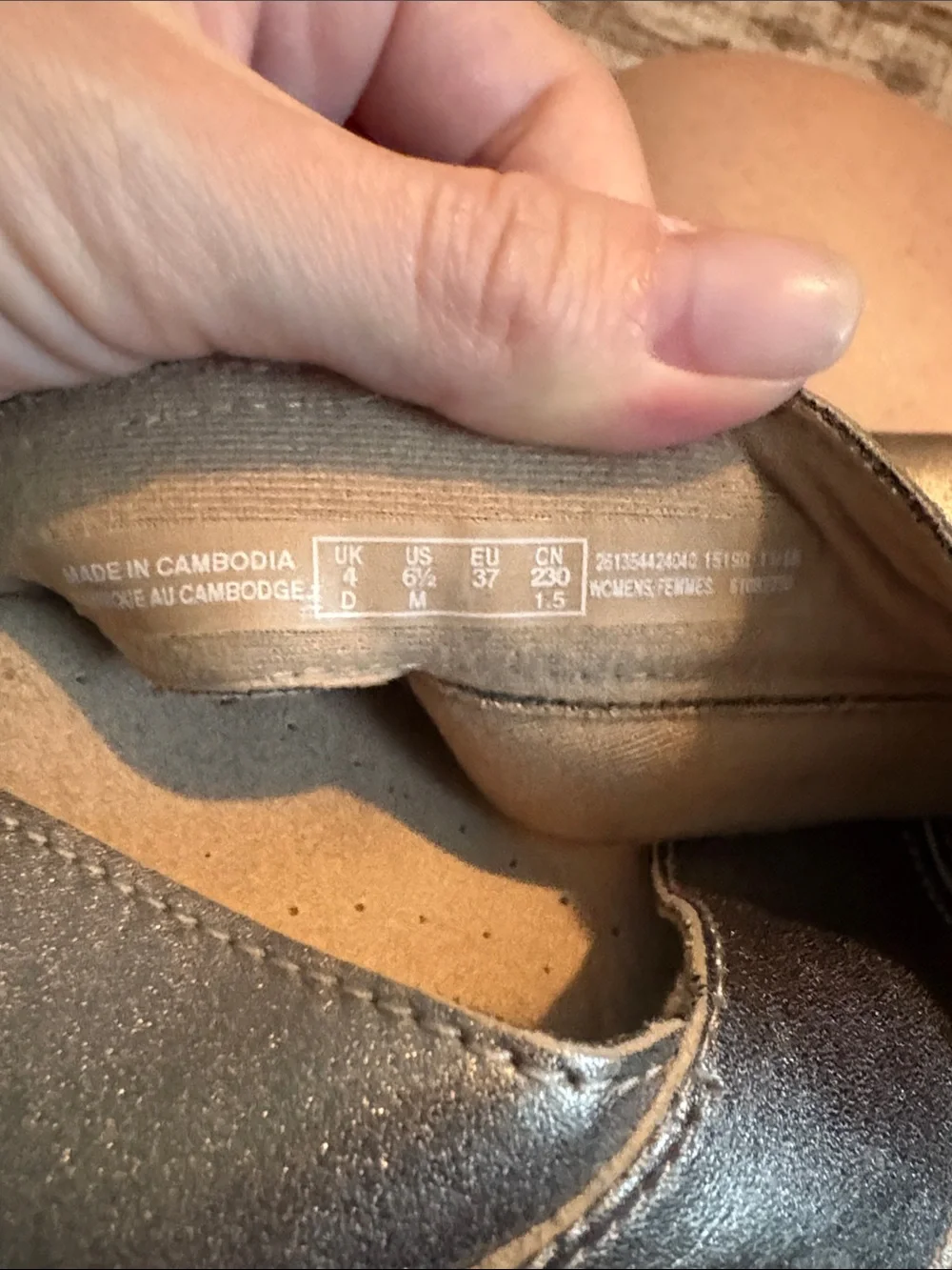 Clark’s Metallic Wedge Espadrille Sandal - Women